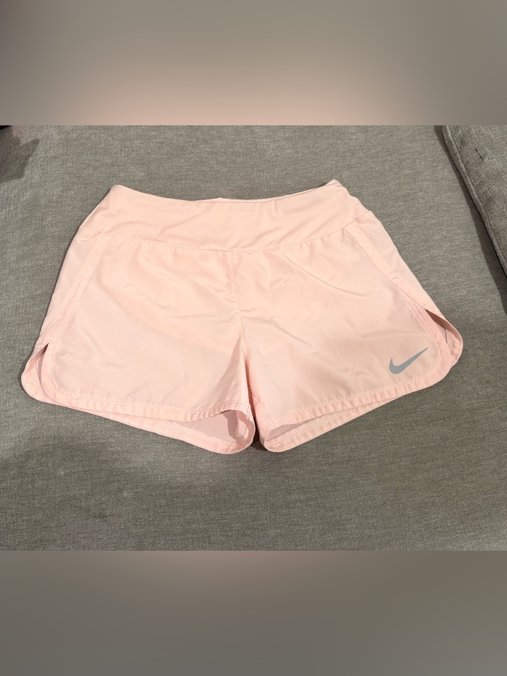 Nike Women’s Light Pink Athletic Running Shorts